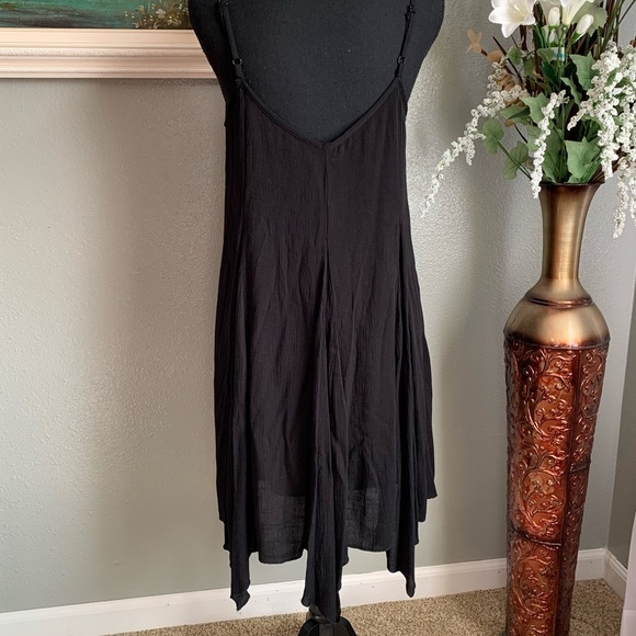 Lily Rose Black Spaghetti Strap Dress Size Medium - Picture 17 of 17